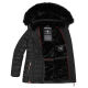 Navahoo Umay Princess Damen Winterjacke Schwarz Größe XXXL - Gr. 46