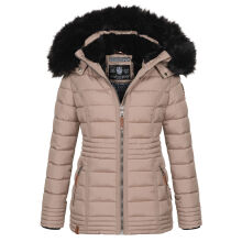 Navahoo Umay Princess Damen Winterjacke Taupe Größe XXXL - Gr. 46