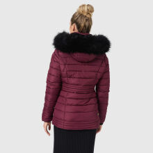 Navahoo Umay Princess Damen Winterjacke Weinrot...