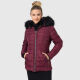 Navahoo Umay Princess Damen Winterjacke Weinrot Größe XXXL - Gr. 46