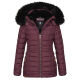 Navahoo Umay Princess Damen Winterjacke Weinrot Größe XXXL - Gr. 46