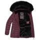 Navahoo Umay Princess Damen Winterjacke Weinrot Größe XXXL - Gr. 46
