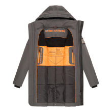 Stone Harbour Xandroo XX Herren Winterjacke Anthrazit Gr&ouml;&szlig;e XL - Gr. XL