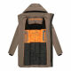 Stone Harbour Xandroo XX Herren Winterjacke Stone Brown Größe S - Gr. S