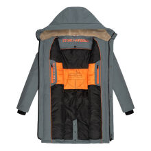 Stone Harbour Cyriaan XX Herren Winterjacke Stormy Blue Gr&ouml;&szlig;e XXL - Gr. 2XL