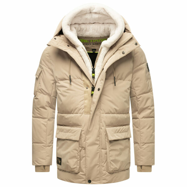 Stone Harbour Lauroo XX Herren Winterjacke Sand Beige Größe XL - Gr. XL