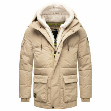 Stone Harbour Lauroo XX Herren Winterjacke Sand Beige Größe XL - Gr. XL