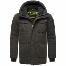 Stone Harbour Edriik XX Herren Winterjacke B763 Schwarz Größe M - Gr. M