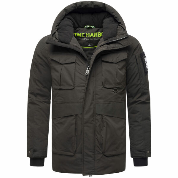 Stone Harbour Edriik XX Herren Winterjacke B763 Schwarz Größe XXXL - Gr. 3XL