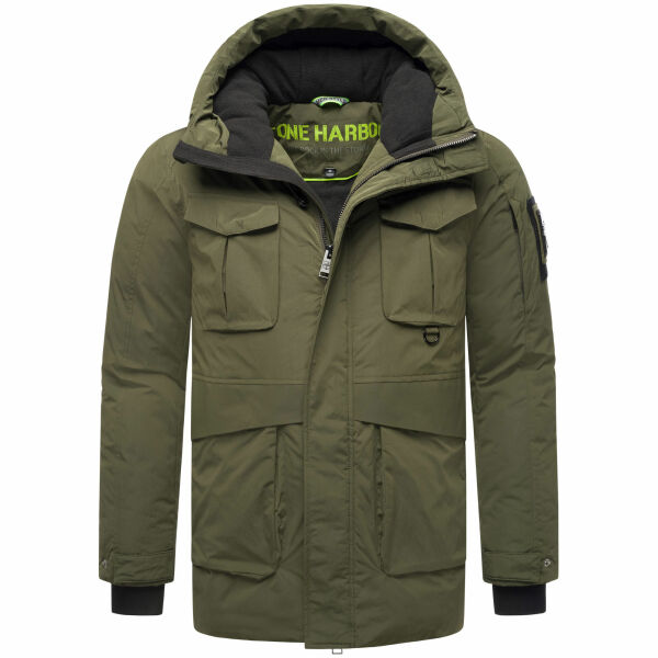 Stone Harbour Edriik XX Herren Winterjacke B763 Olive Größe S - Gr. S