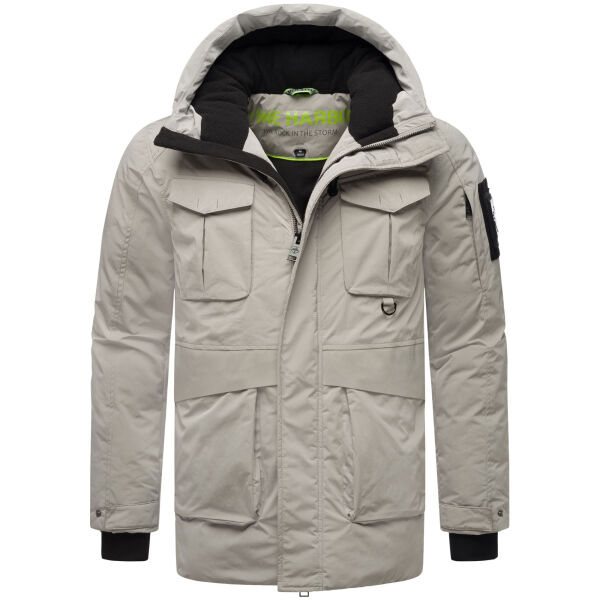 Stone Harbour Edriik XX Herren Winterjacke B763 Silver Grey Größe S - Gr. S
