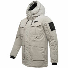 Stone Harbour Edriik XX Herren Winterjacke B763 Silver Grey Größe S - Gr. S