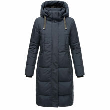Marikoo Laryaa XVI Damen Winterjacke Navy Gr&ouml;&szlig;e L - Gr. 40