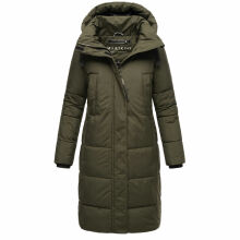 Marikoo Laryaa XVI Damen Winterjacke Dark Olive Größe XL - Gr. 42