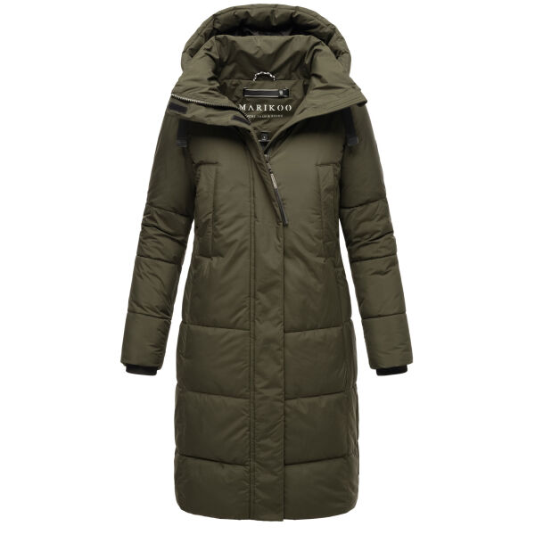 Marikoo Laryaa XVI Damen Winterjacke Dark Olive Größe XXL - Gr. 44