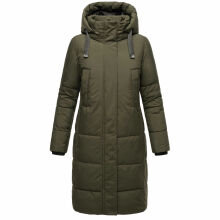 Marikoo Laryaa XVI Damen Winterjacke Dark Olive Größe XXL - Gr. 44