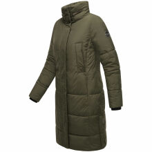 Marikoo Laryaa XVI Damen Winterjacke Dark Olive Größe XXL - Gr. 44