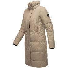 Marikoo Laryaa XVI Damen Winterjacke Taupe Grey Gr&ouml;&szlig;e L - Gr. 40