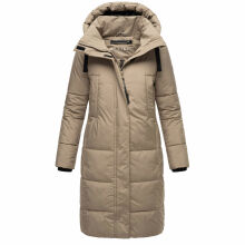 Marikoo Laryaa XVI Damen Winterjacke Taupe Grey Gr&ouml;&szlig;e XL - Gr. 42