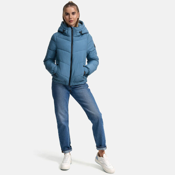 Marikoo Nayanaa Damen Winterjacke Powder Blue Größe S - Gr. 36