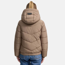 Marikoo Nayanaa Damen Winterjacke Taupe Grey Gr&ouml;&szlig;e S - Gr. 36