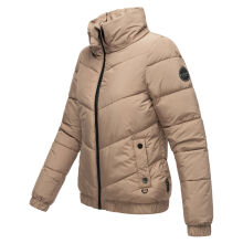 Marikoo Nayanaa Damen Winterjacke Taupe Grey Gr&ouml;&szlig;e S - Gr. 36