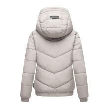 Marikoo Nayanaa Damen Winterjacke Light Grey Gr&ouml;&szlig;e M - Gr. 38
