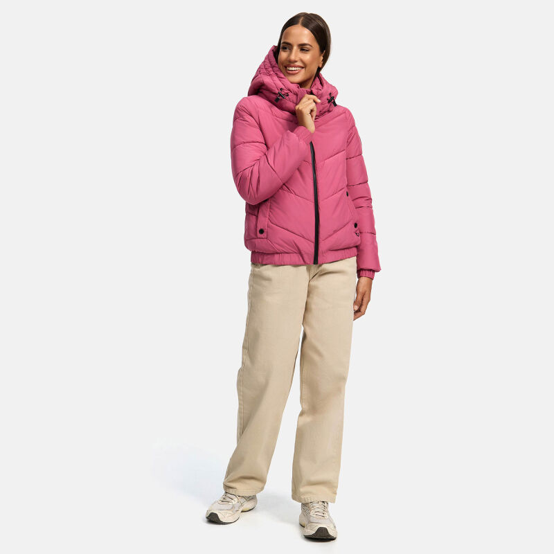 Marikoo Nayanaa Damen Winterjacke Berry Rouge Gr&ouml;&szlig;e M - Gr. 38