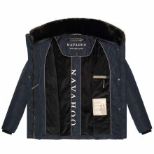 Navahoo Frostii XIV Damen Winterjacke Navy Größe S - Gr. 36