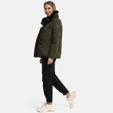 Navahoo Frostii XIV Damen Winterjacke Dark Olive Größe S - Gr. 36