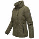 Navahoo Frostii XIV Damen Winterjacke Dark Olive Größe S - Gr. 36