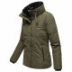 Navahoo Frostii XIV Damen Winterjacke Dark Olive Größe XXL - Gr. 44