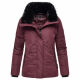 Navahoo Frostii XIV Damen Winterjacke Wine Größe S - Gr. 36