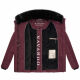 Navahoo Frostii XIV Damen Winterjacke Wine Größe S - Gr. 36