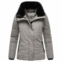 Navahoo Frostii XIV Damen Winterjacke Grey Größe S - Gr. 36