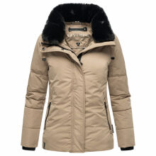 Navahoo Frostii XIV Damen Winterjacke Taupe Grey Größe S - Gr. 36