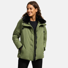Navahoo Frostii XIV Damen Winterjacke Olive Größe S - Gr. 36