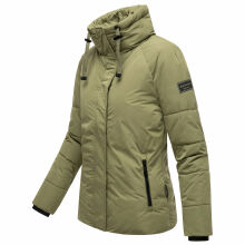 Navahoo Frostii XIV Damen Winterjacke Olive Größe S - Gr. 36