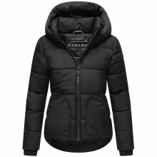 Navahoo Lachperle Damen Winterjacke Schwarz Größe M - Gr. 38
