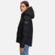 Navahoo Lachperle Damen Winterjacke Schwarz Größe XL - Gr. 42