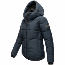 Navahoo Lachperle Damen Winterjacke Navy Größe S - Gr. 36