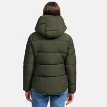 Navahoo Lachperle Damen Winterjacke Dark Olive Größe XS - Gr. 34