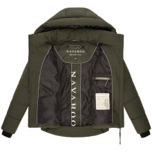 Navahoo Lachperle Damen Winterjacke Dark Olive Größe XS - Gr. 34