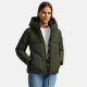 Navahoo Lachperle Damen Winterjacke Dark Olive Größe XS - Gr. 34