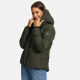 Navahoo Lachperle Damen Winterjacke Dark Olive Größe XS - Gr. 34