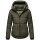 Navahoo Lachperle Damen Winterjacke Dark Olive Größe XS - Gr. 34