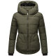 Navahoo Lachperle Damen Winterjacke Dark Olive Größe XS - Gr. 34