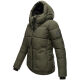 Navahoo Lachperle Damen Winterjacke Dark Olive Größe XS - Gr. 34
