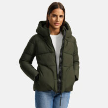 Navahoo Lachperle Damen Winterjacke Dark Olive Gr&ouml;&szlig;e S - Gr. 36