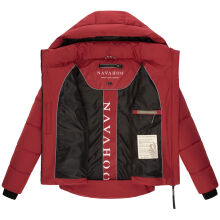 Navahoo Lachperle Damen Winterjacke Dark Red Größe S - Gr. 36